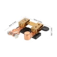 thumbnail image 2 of WASHWEPE RV Power Cutoff Switch 1Set Brass Rose Gold Disconnect Switch for Automotive Use, 2 of 8