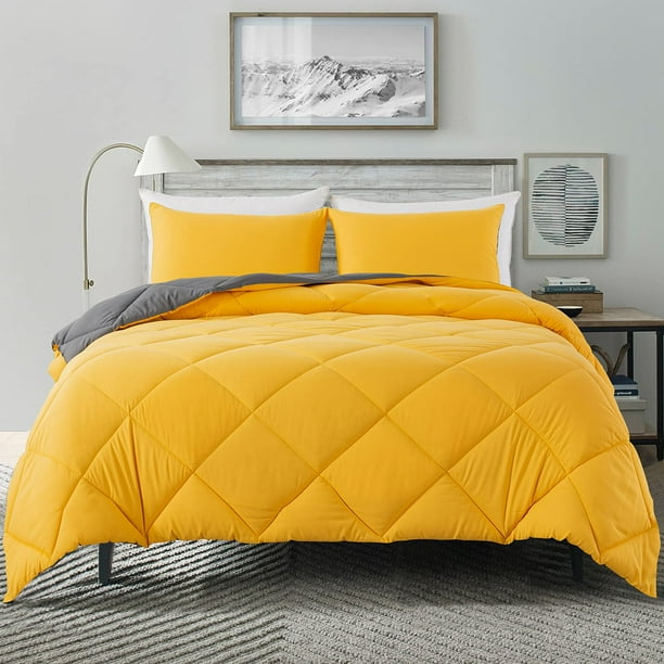 Juego de edredón Decroom Lightweight Queen con 2 fundas de almohada
