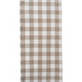 thumbnail image 2 of DII Heavyweight Check Fringe Table Runner, 2 of 4