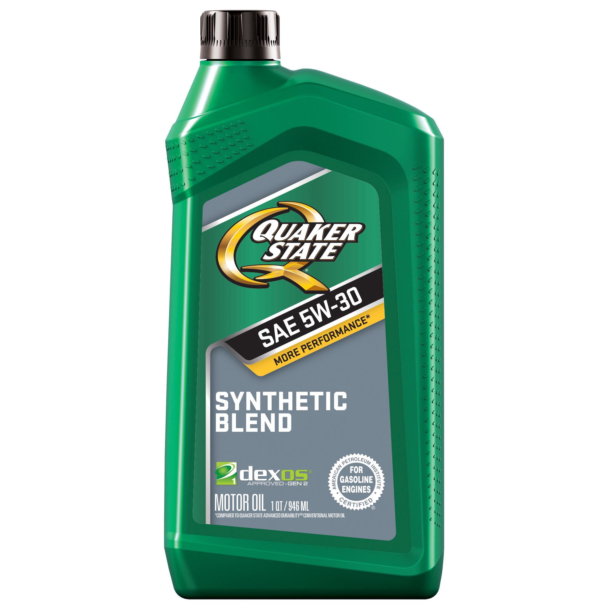 Quaker State 5W30 Synthetic Blend Motor Oil, 1 Quart