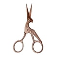 thumbnail image 2 of Abbracc Crane Design Stainless Steel Sewing Embroidery Scissors Cutter Dark Brown, 2 of 6