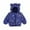 Navy, variant on Kids Baby Boys Girls Winter Coat Toddler Baby Boys Girls Autumn Winter Light Down Padded Jacket Hooded Zipper Jacket Coat Navy 2-3 Years