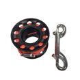 thumbnail image 1 of Professional Diving Reel Double End Hook Flat Rope Winding Line Spool Stainless Steel Dive Gear Outdoor Equipment Accessory 30m Black, 1 of 8