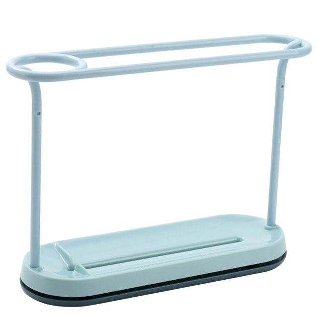 Billuyoard 1 pieza de soportes para cucharas de cocina, tenedor, espátula, escurridor, toallero de cocina, paño de cocina, soporte de esponja, encimera, Organizadores de utensilios de cocina verde Billuyoard HA000709-03