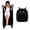 Black Cat Blanket Flannel Cloak A2#5, variant on Black Cat Design Wearable Throw Blanket Hooded Cape Cozy Coral Fleece Wrap with Button Front for Women Teens Lounging Sleeping