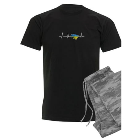 

CafePress - Ukraine Ukrainian Flag National Pride Pajamas - Men s Dark Pajamas