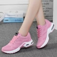 thumbnail image 6 of huanledash Women Casual Running Jogging Fitness Sneakers Breathable Lace-up Anti Skid Shoes, 6 of 8