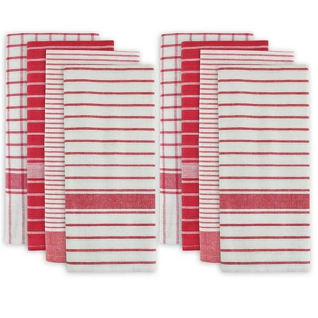 

Basic Red Dishtowel Set of 8