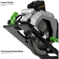 thumbnail image 2 of Restored GALAX PRO 20V 4-1/2" Cordless Circular Saw with Laser Guide, Rip Guide, 2 PCS Blades, 3400RPM, Max Cutting Depth 1-11/16"(90°), 1-1/8"(45°) (Refurbished), 2 of 7