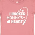 thumbnail image 4 of Inktastic I Hooked Mommy's Heart with Fishing Rod Boys or Girls Baby T-Shirt, 4 of 5