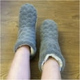 thumbnail image 4 of Jtbuh XLY Thick Thermal Socks Men Women Winter Warm Home Soft Thickened Plus Sleeping Anti Slip Floor Slipper Sock For Christmas, 4 of 6