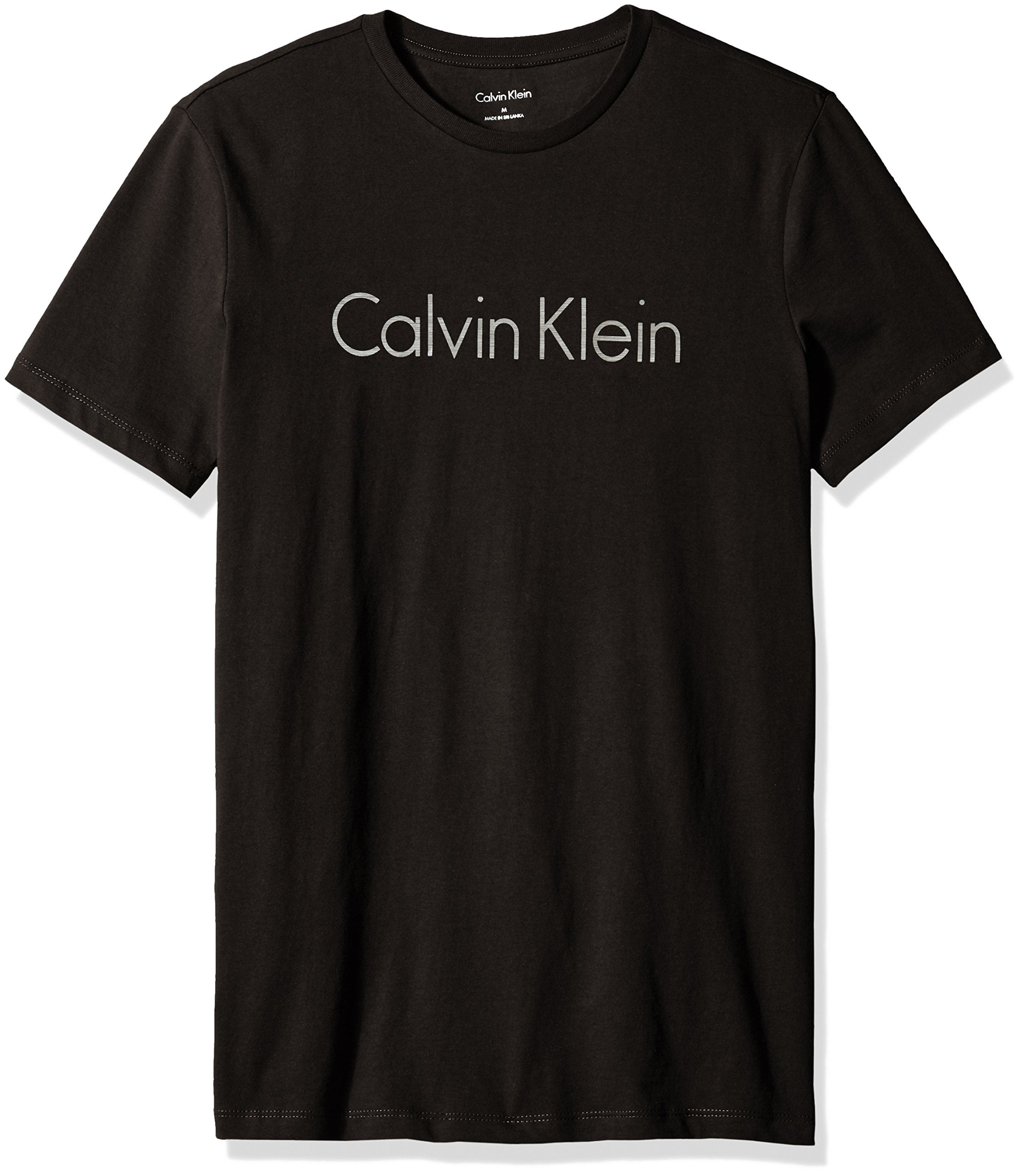 Calvin Klein - Calvin Klein NEW Black Mens Size Large L Crewneck ...