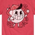thumbnail image 3 of Instant Message - Baseball Mascot - Youth Short Sleeve Tee, 3 of 6