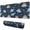 Blue Toned Dinosaur-1, variant on Long Mouse Pads for Desk,Blue Toned Dinosaur and Palm Tree Desk Mats on Top Of Desks, Desk Mouse Pad Extra Large with 3mm Non-Slip Base and Stitched Edge for Gaming,Work,Home 31.5"x11.8"