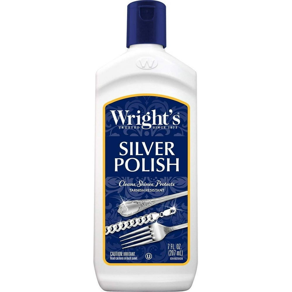 Wright's Silver Cleaner and Polish 7 Ounce Ammonia Free Use on