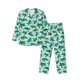 thumbnail image 1 of Fotbe Green Sea Turtle Pijama de Hombre con Estampado de Manga Larga, Conjunto de 2 Piezas, Ropa de Dormir Suave y Cómoda con Bolsillos-X-Large, 1 of 7