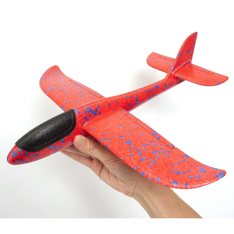 24 Pcs 8 inch Airplane Toy,12 Different Designs Planes Toys for Boys,Foam Glider Planes Toys,Birthday Favors Lightweight Paper Airplanes,Outdoor
