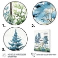 thumbnail image 3 of Designart "Pine Tree Mountains" People Framed Wall Art - Global Green China Art Entryway Framed Wall Art, 3 of 6