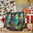thumbnail image 6 of Naloa Enchanted Forest Butterfly A Drawstring Christmas Bags, 3D Xmas Gift Bags, Christmas Wrapping Bags, Xmas Goodie Bags, Treat Pouch Bags, Party Favor Bags-Small, 6 of 9