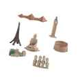 thumbnail image 4 of 2xLandmark Architecture Models World Buildings Model Para Regalo De Cumpleaños Escritorio 7 Piezas, 4 of 10