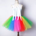 thumbnail image 2 of Vestido Tutú Arco Iris Niña Niños Princesa Vestidos Para Niñas De Navidad Para 1-12 Años Cumpleaños Disfraces De Halloween, 2 of 3