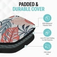 thumbnail image 4 of Palms-O-Aces Durable Padded Canvas New Elongated Pickleball Paddle Cover - Bright Tropics - 2.2 oz, 4 of 6