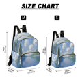 thumbnail image 2 of FORMRS Mini Backpack Purse for Women Travel Daypack Casual Shoulder Bag, Blue Sky and River, 2 of 7