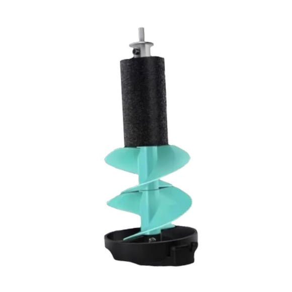 Taladro para hielo, taladro para pesca en hielo, accesorios resistentes para pesca en hielo, taladro para hielo para pesca en el mar, deportes de 50 cm azul