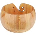 thumbnail image 5 of Handcrafted Bamboo Yarn Bowl - Extra Large Knitting and Crochet Yarn Holder with a 15cm Diameter for Knitters and Crocheters, 5 of 5
