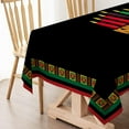 thumbnail image 5 of Kwanzaa Table Cloth Kinara African American Heritage Festival Tablecloth Decoration Kitchen Dining Room Home Table Cover-60×84inch, 5 of 5