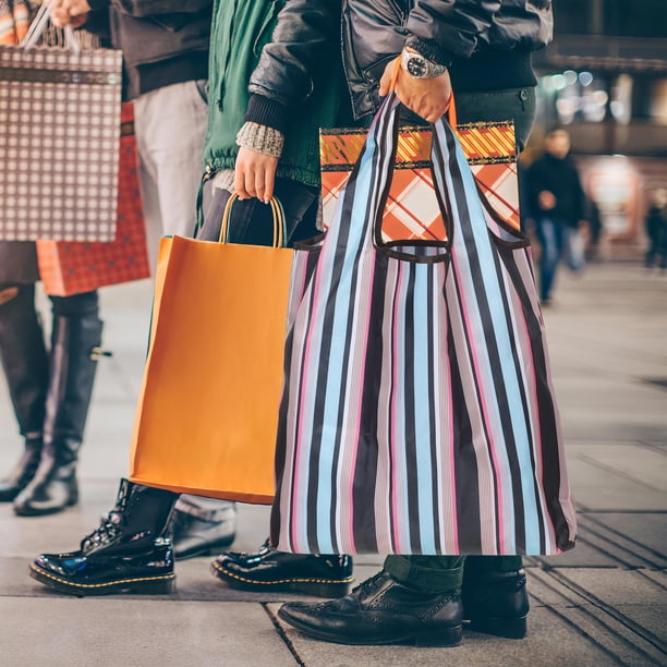 unbranded Bolsa Para Supermercado Reutilizable Impermeable Fácil De Plegar Para Uso Diario