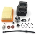 thumbnail image 4 of 2 set 42mm Cylinder Piston Kit for FS450 450 Fuel Filter Line Oil Seal Bulb Spark Plug Trimmer 4128 020, 4 of 6