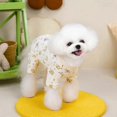 thumbnail image 3 of Winter Warm Cotton Pet Dog Clothes for SmallDogs Wrapped Belly Dog Jumpsuit Pajamas Chihuahua Puppy Cat Onesie Pijamas M, 3 of 5