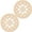 Style 18, variant on Farfi 2Pcs Crochet Wood Bases Unpainted Floral Pattern Round Hollow Knitting Wooden Basket Bottoms for Embroidery (Style 1)