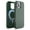 Midnight Green, variant on elago Magnetic Leather Case Compatible with iPhone 16 Pro Max Case, Compatible with All MagSafe Accessories, 6.9 inch - Built-in Magnets, Vegan Leather, Shockproof, Water-Resistant [Black]
