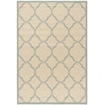 thumbnail image 2 of Safavieh Linden Ognena Geometric Indoor/Outdoor Area Rug, Cream/Aqua, 5'3" x 7'6", 2 of 8