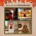 thumbnail image 4 of Cinnamon Broom - Cinnamon Scented 3in (6 Pack) Mini Broomsticks - Decorative Witch Broom for Door Protection & Halloween Décor, 4 of 6