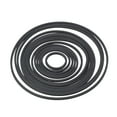 thumbnail image 5 of RUISINERY Square Rubber Drive Belt 1.2mm for Turntables Players Tape Recorder Machine 19mm-100mm Folded Size Option, 5 of 7