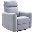 thumbnail image 1 of Bedroom Resting Sofa Soft Surface Sofa with Four Removable Armrests and Two Backrests - Gray, 1 of 8