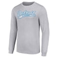 thumbnail image 2 of Men's Starter Heather Gray Detroit Lions Tailsweep Long Sleeve T-Shirt, 2 of 3