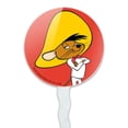 thumbnail image 2 of Looney Tunes Speedy Gonzales Cupcake Picks Toppers Decoration Set of 6, 2 of 7