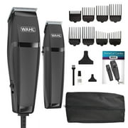 WAHL - 15 Pieces Set, Hair Clipper and Precision Trimmer, Black