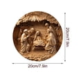 thumbnail image 3 of Limited Time Deal karymi Acrylic Christmas Decoration Baptismal Pendant Holiday Wall Decoration Christmas Decorations Big Savings Gifts for Women up to 70% off, 3 of 5