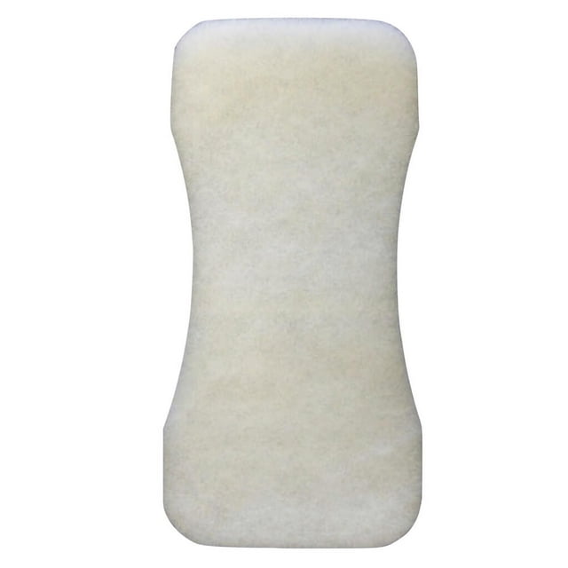 HartFelt Bare Back Scrubber Replacement Pad Exfoliate Dead Skin, Sunless Tanning, White