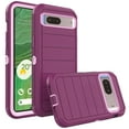 thumbnail image 1 of Asuwish Compatible with Google Pixel 7 5G Phone Case Hybrid Rugged Shockproof Hard Protective Drop Proof Full Body Heavy Duty Mobile Cell Cover for Pixel7 Pixle Seven 6.3 inchWomen Men Purple, 1 of 7