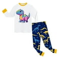 thumbnail image 5 of Hessimy Toddler Boys Girls Spring 2Pcs Solid Long Sleeve Sweatshirt Tops Soft Casual Pants Sweatsuit, Spring Solid Sweat,3M-12T(Yellow,8-9 Years), 5 of 5
