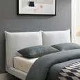 thumbnail image 6 of Furniture of America Plume Queen OEKO-TEX Certified Chenille Fabric Platform Bed, Light Gray, 6 of 10