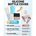 thumbnail image 2 of Juego de fundas de silicona para botellas Skyconser Travel a prueba de fugas, paquete de 16, 2 of 7