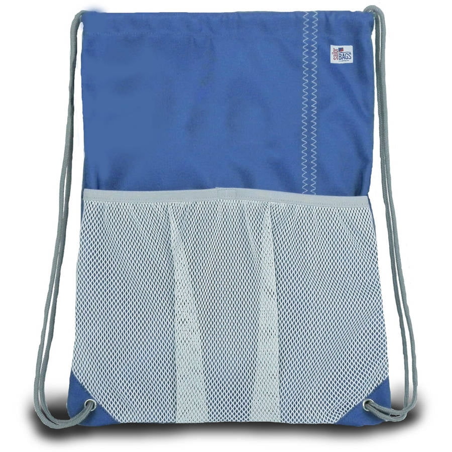 drawstring sailor bag