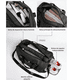thumbnail image 3 of Maleta Deportiva Quanna Bolsa Gym Viaje Mochila Fitness Bag Xtellar Color Negro, 3 of 3